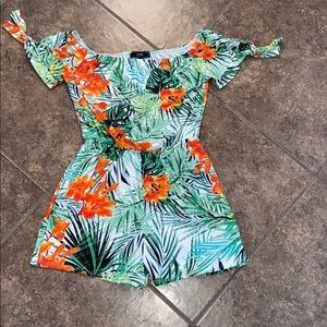 Floral romper